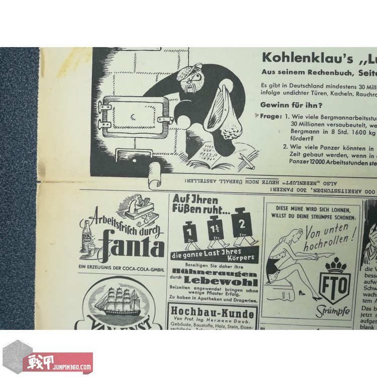 二战可口可乐故事,可口可乐二战