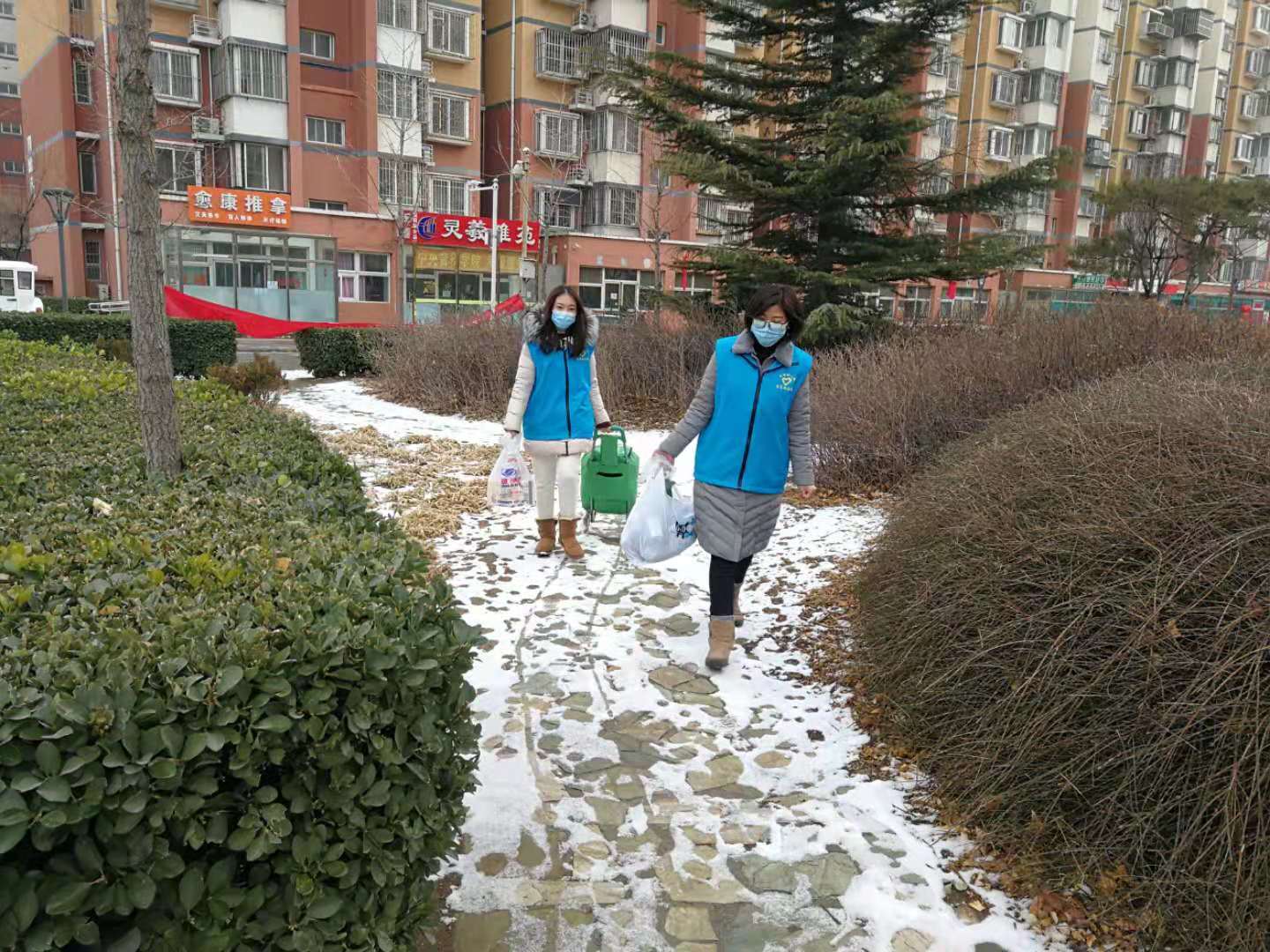 居家隔离客户订单,居家隔离志愿者送物资