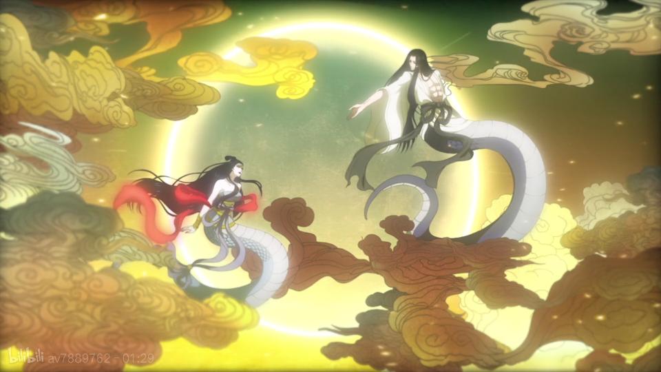 女娲伏羲创世神,从女娲造人开始