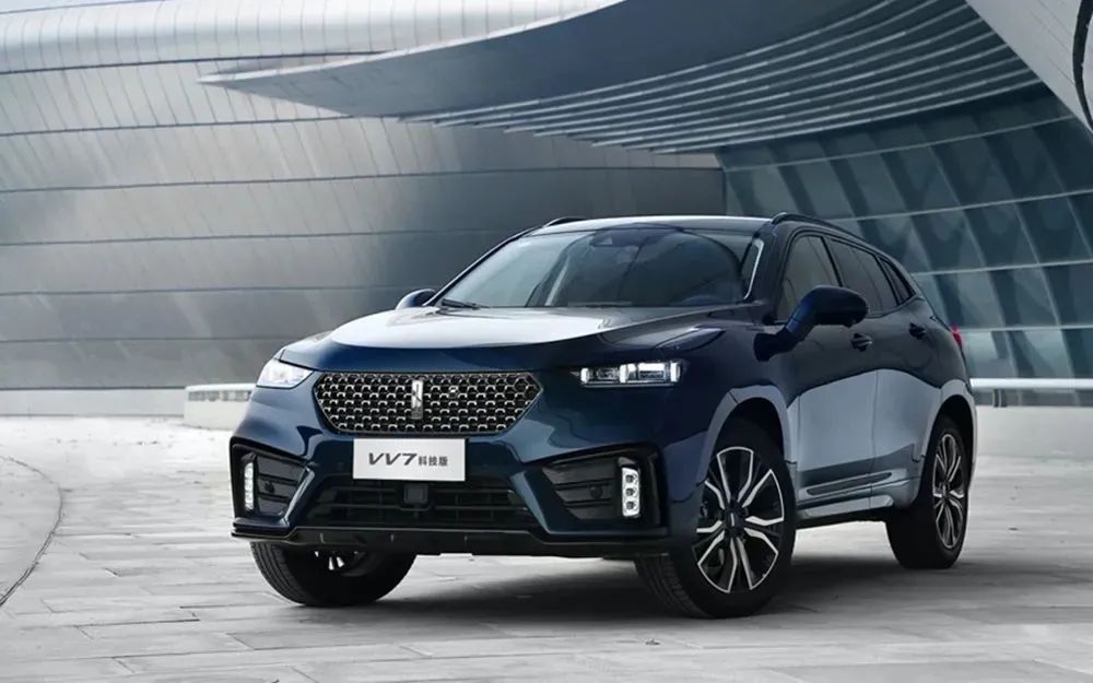 vv7科技版对比旗舰版,比vv7还要动感的suv