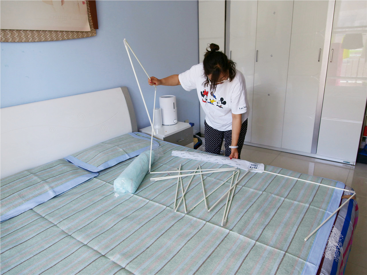 这个炎热的夏天有品上架COMOLIVING抗菌空调夏被凉席蒙古包蚊帐