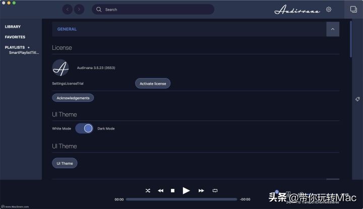 mac音乐播放器小组件,mac专用本地音乐播放器