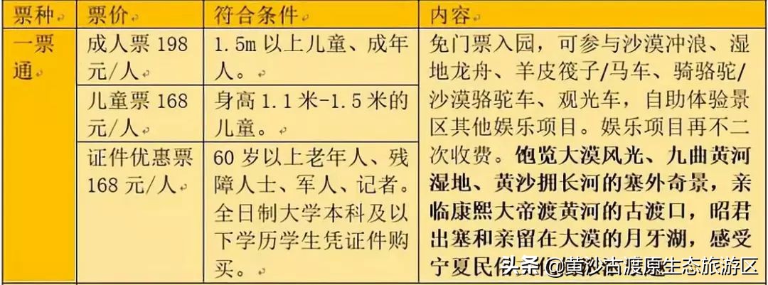 五一假期丨宁夏黄沙古渡景区实惠好玩降物价！