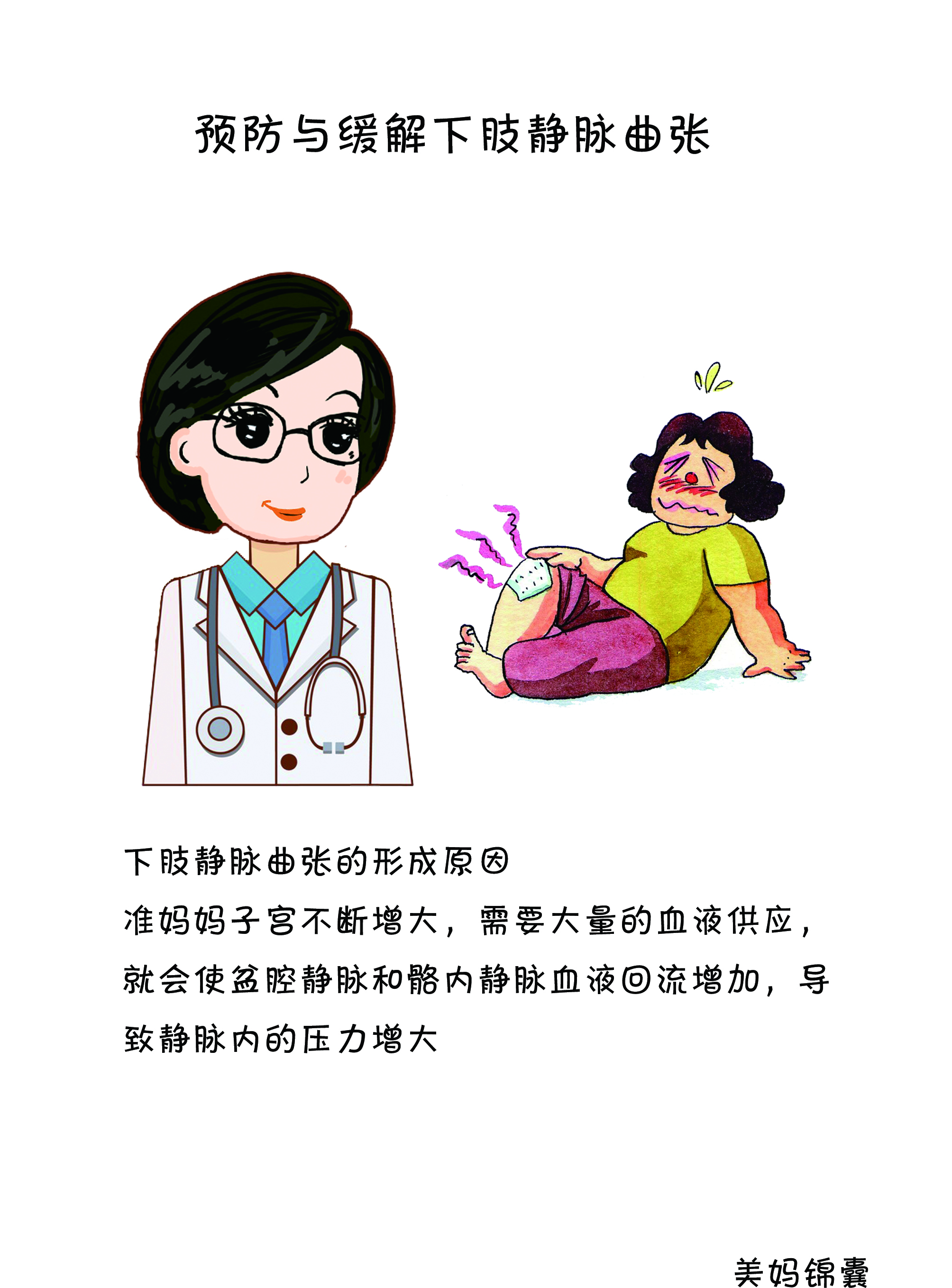 孕妇怎么预防下肢静脉曲张,孕期怎么注意静脉曲张的症状