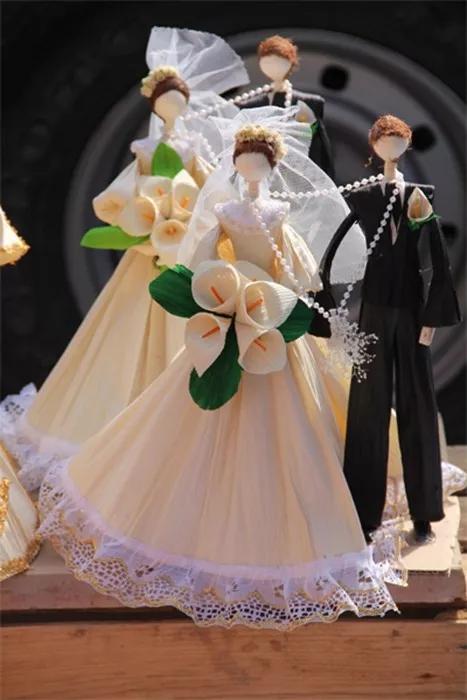 用玉米皮做的手工作品,手工玉米皮编席子教程