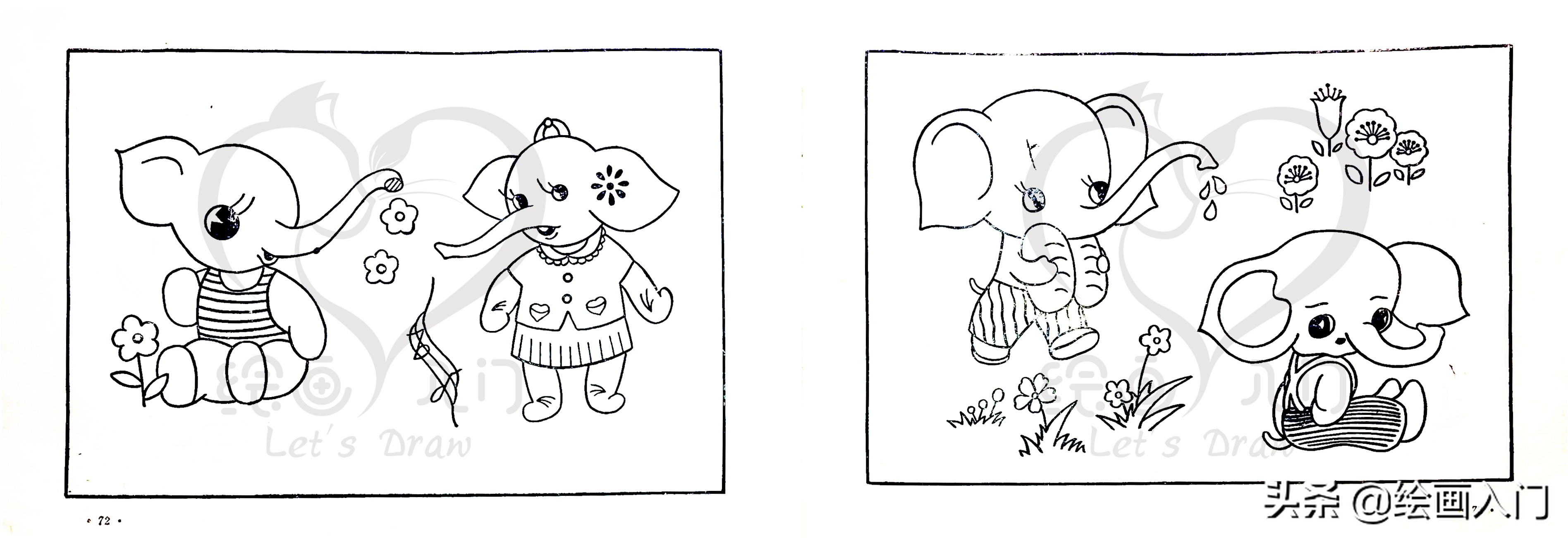 童装刺绣图案,童装绣花图片及花样大全