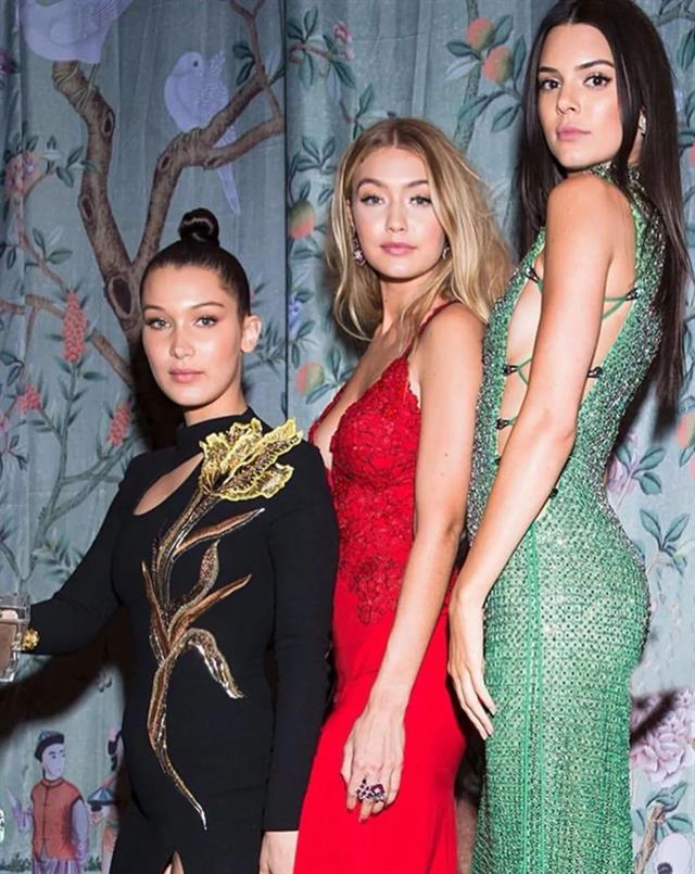 gigibellakendall走秀,gigibellakendall同框