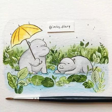 小仓鼠简笔画简单的画法,教你画简笔画小仓鼠只有一厘米长