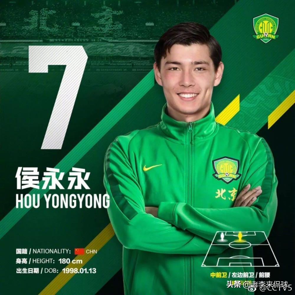 国安侯永永首球,国安新援侯永秀