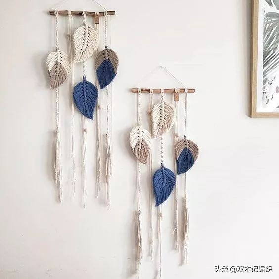 旧棉绳编叶子的方法,旧棉绳编叶子方法