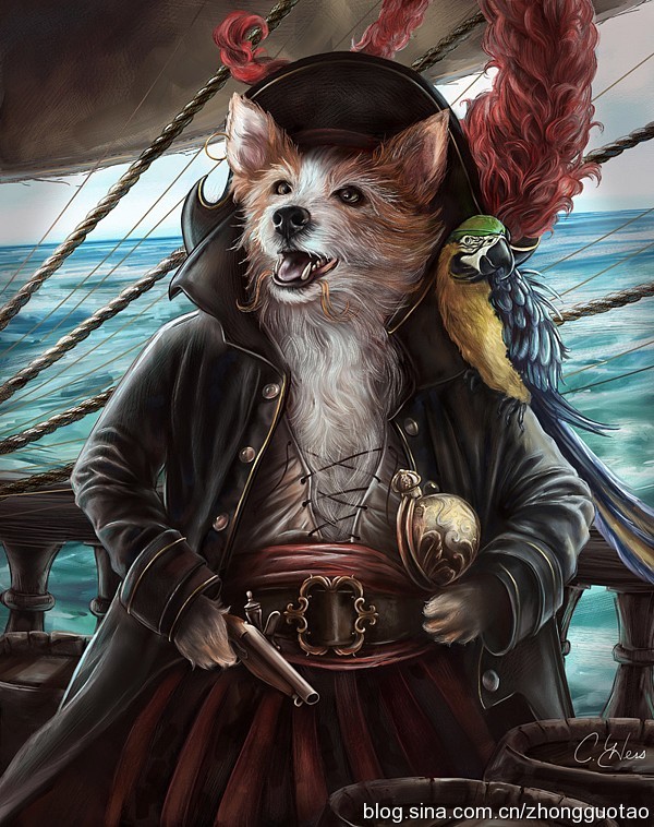 欧美手绘插画作品,插画师sujaysanan手绘作品