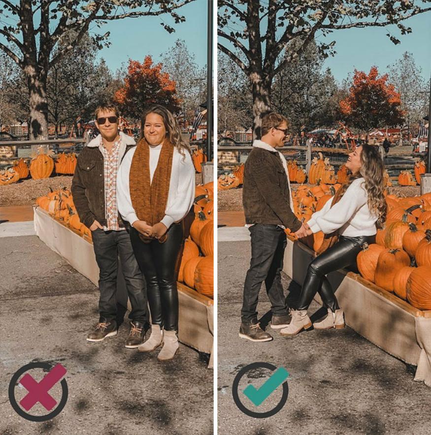 最好看又不显胖的拍照姿势,拍照怎么摆pose不显胖