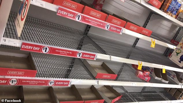 澳洲超市抢购现场壮观，一人买200卷卫生纸：不怕病毒，就怕没纸