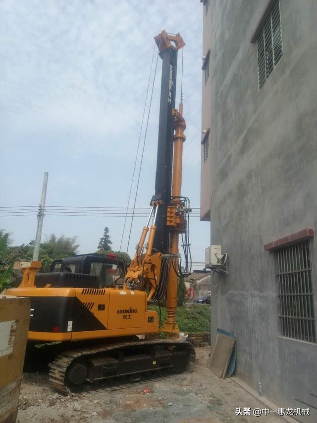 洛阳桩基础旋挖钻机施工价格,小型旋挖钻机能钻多大的桩