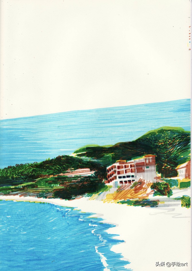 马克笔如何表现高级感,室内手绘马克笔表现技法