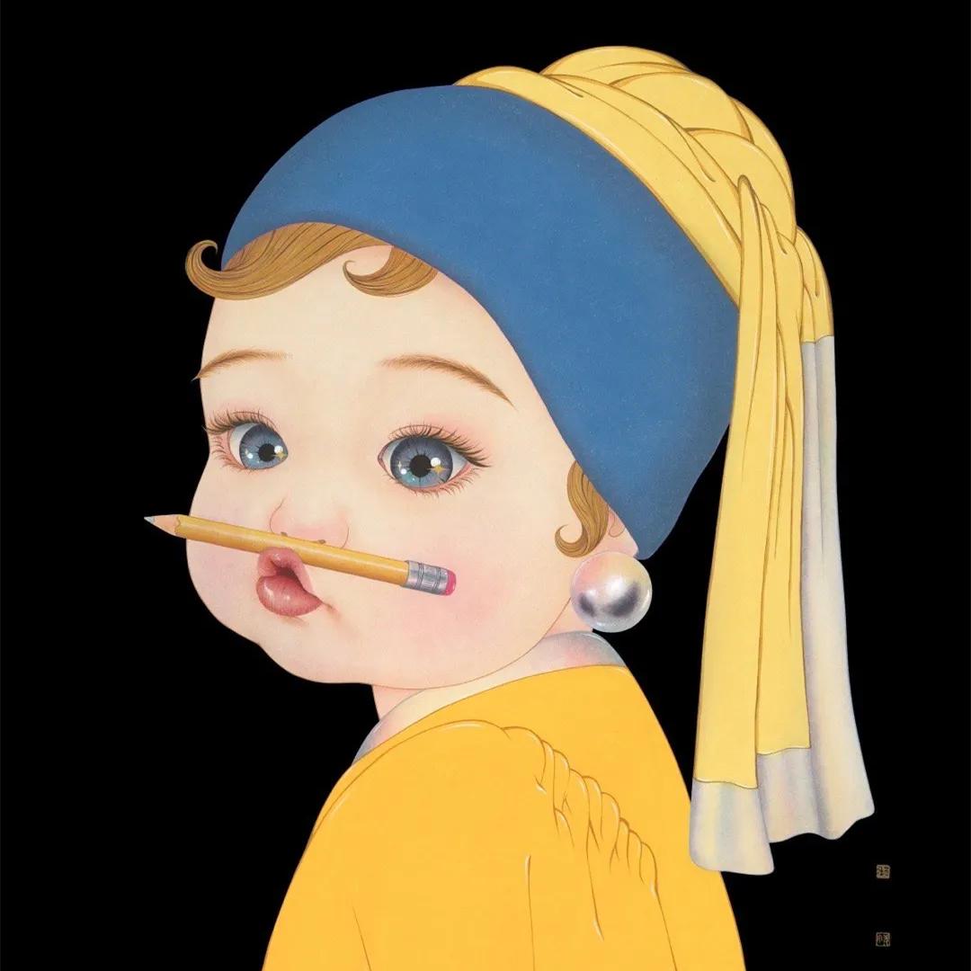 萌娃可爱头像图片可直接保存,萌娃可爱头像卡通男孩和猫