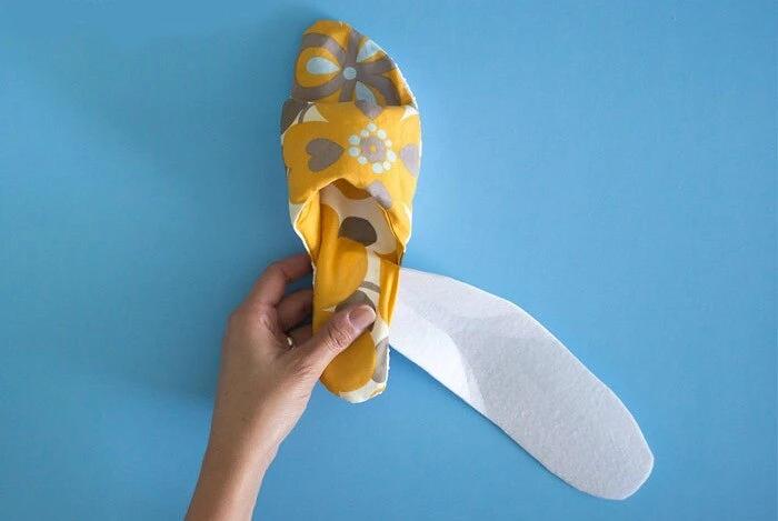 手工拖鞋制作教程简单又好看,手工制作布拖鞋教程