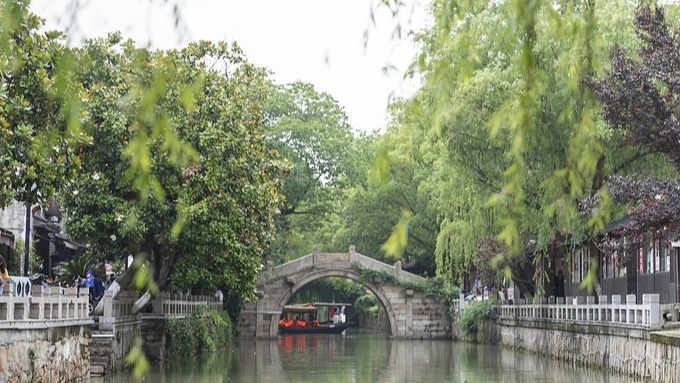 苏州木渎古镇美景图片,姑苏木渎古镇美景