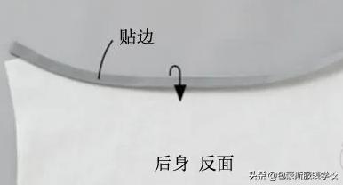 前后双面系带围裙效果附图纸,宝宝前后双面系带围裙