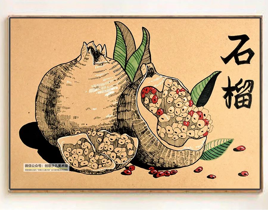 彩铅画8岁儿童画秋天风景,用彩铅画简单四个不同季节儿童画