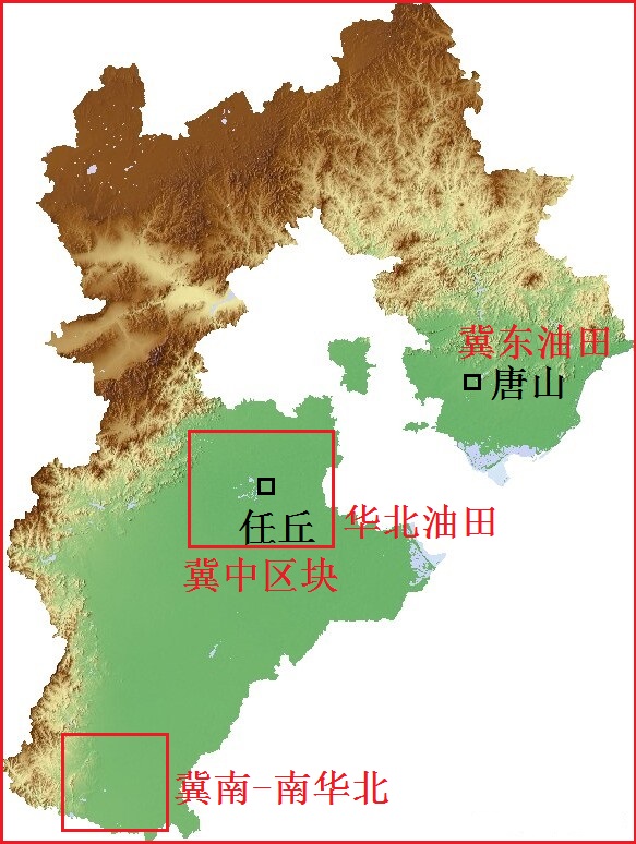河北华北油田在哪里,河北石油分布图
