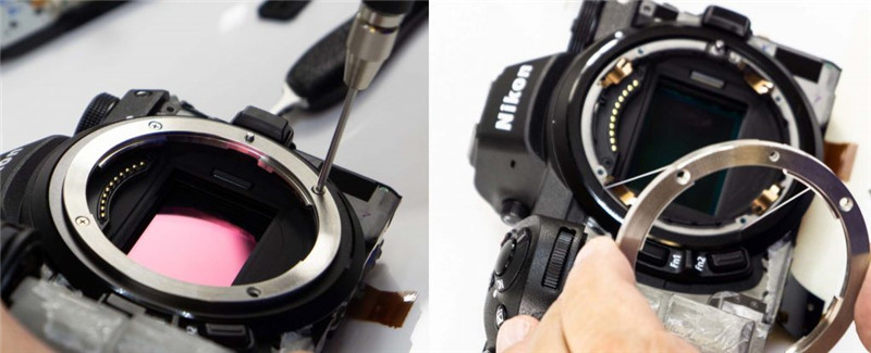 拆解维修泡过水的尼康z7相机,尼康z7拆机版是什么