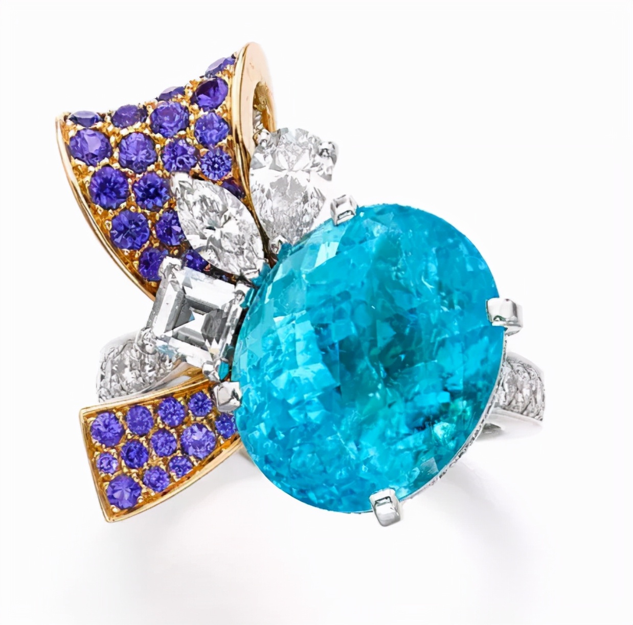 碧玺中的新贵金丝雀碧玺,碧玺中的贵族帕拉伊巴超强霓虹感