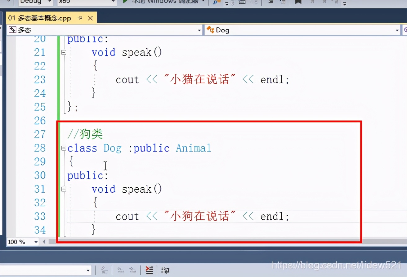 c++中的多态讲解,c++中多态的定义