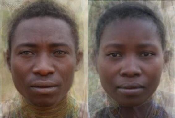 「世界人类图鉴」人类的摇篮：撒哈拉以南非洲居民的平均脸