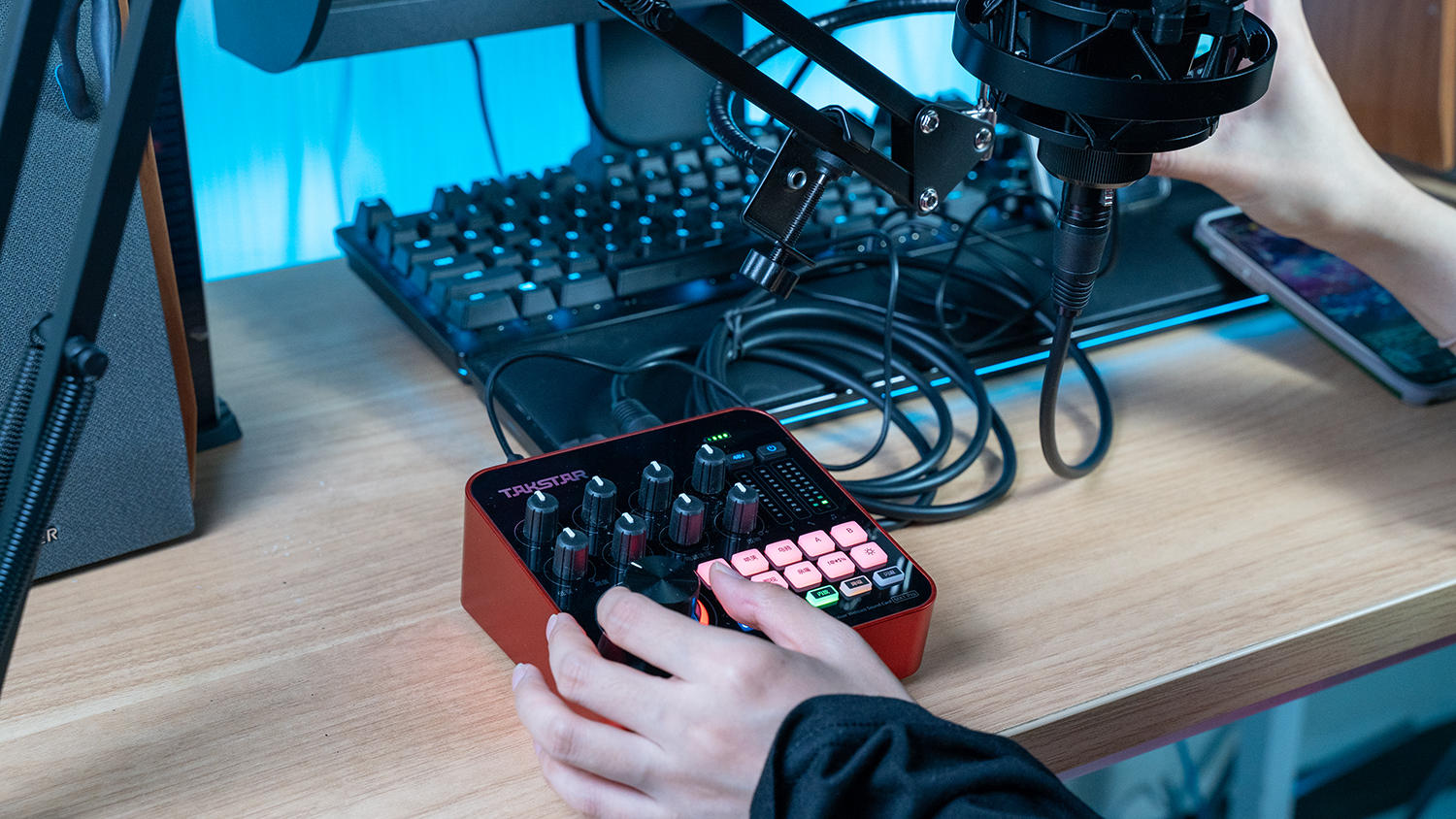 得胜mx1pro,得胜mx1迷你声卡配什么麦克风