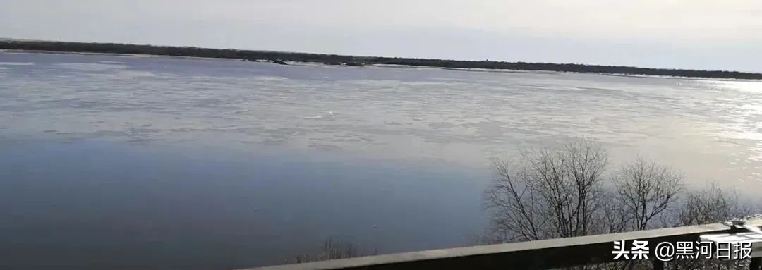 立冬，黑河跑冰排了！这次，我欠它一次“约会”