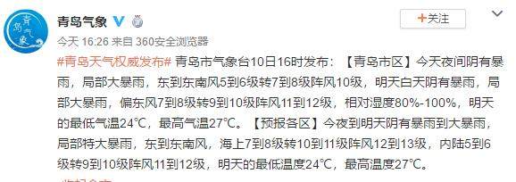 台风到来前风平浪静,台风到来前青岛出现绝美天空