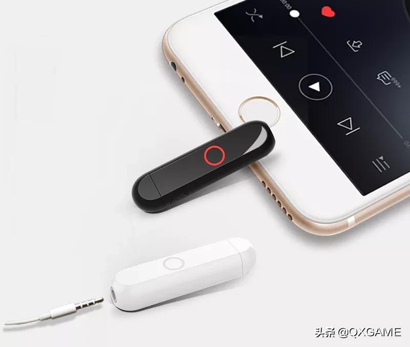 有线耳机改造无线耳机转换器,击音无线耳机使用方法