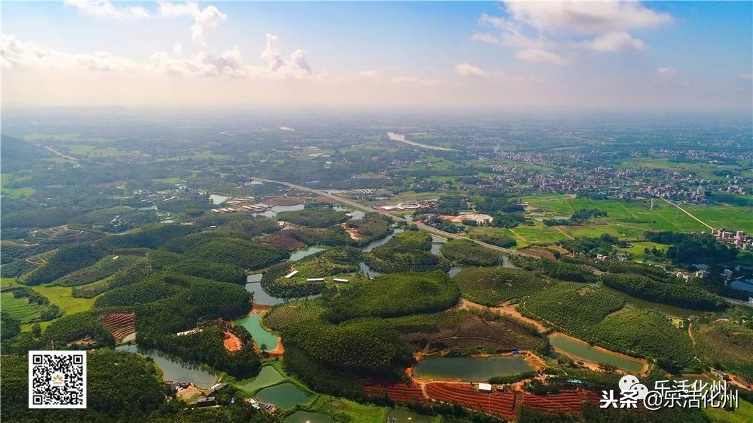 这里被称为化州之镇山，高空航拍气势非凡，历代地师推崇备至