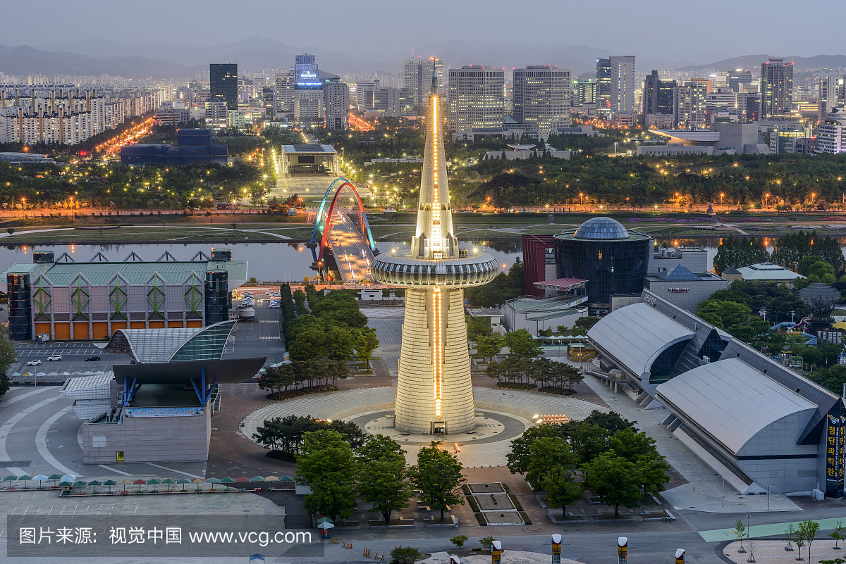 中国有多少个韩国城市,韩国著名的城市