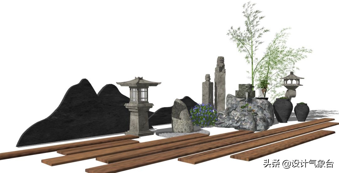 美炸！Lumion做中式项目，根本少不了这些模型