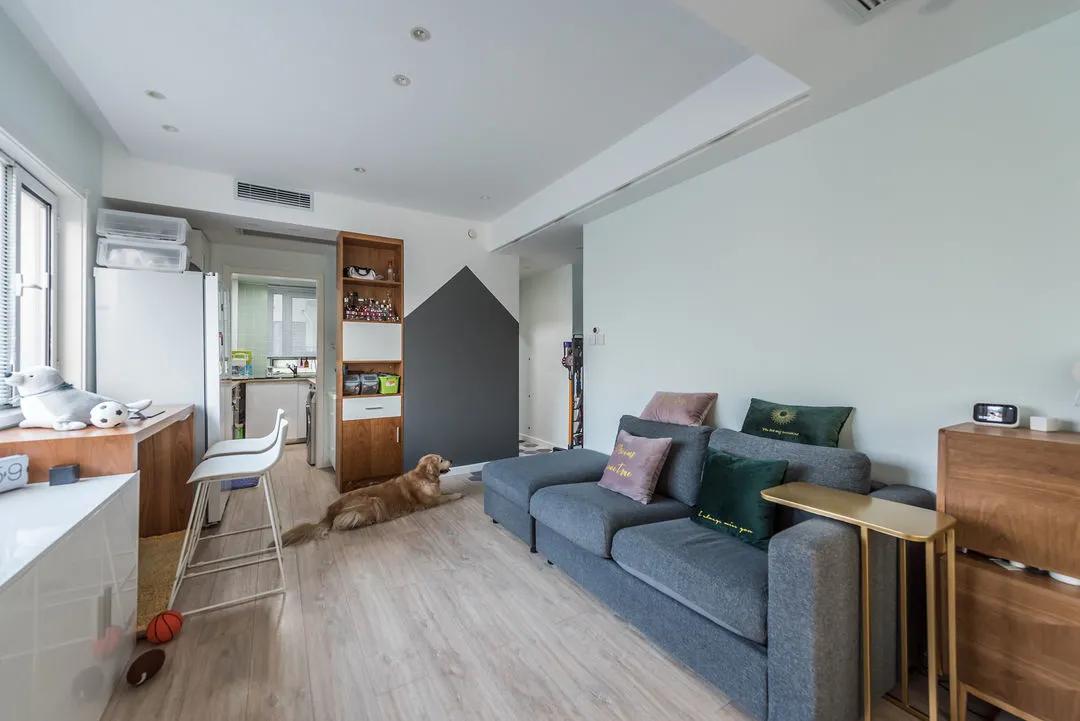 一室一厅一厨一卫小户型,40平小家三室一厅装修