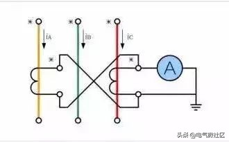 电流互感器正确接线图匝数,电流互感器的图形符号和接线图