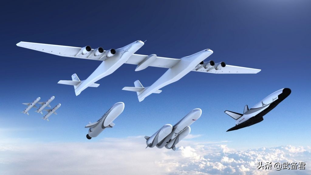 平流层发射巨型双身飞机现状,平流层发射飞机现状