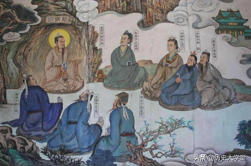 全真教七大支派,全真教的三大祖师是谁