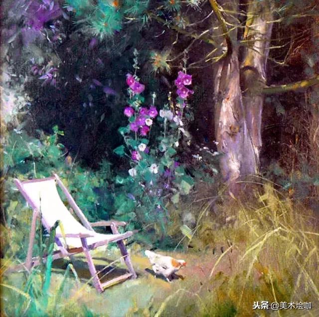 一组风景油画,一组好看的风景油画图