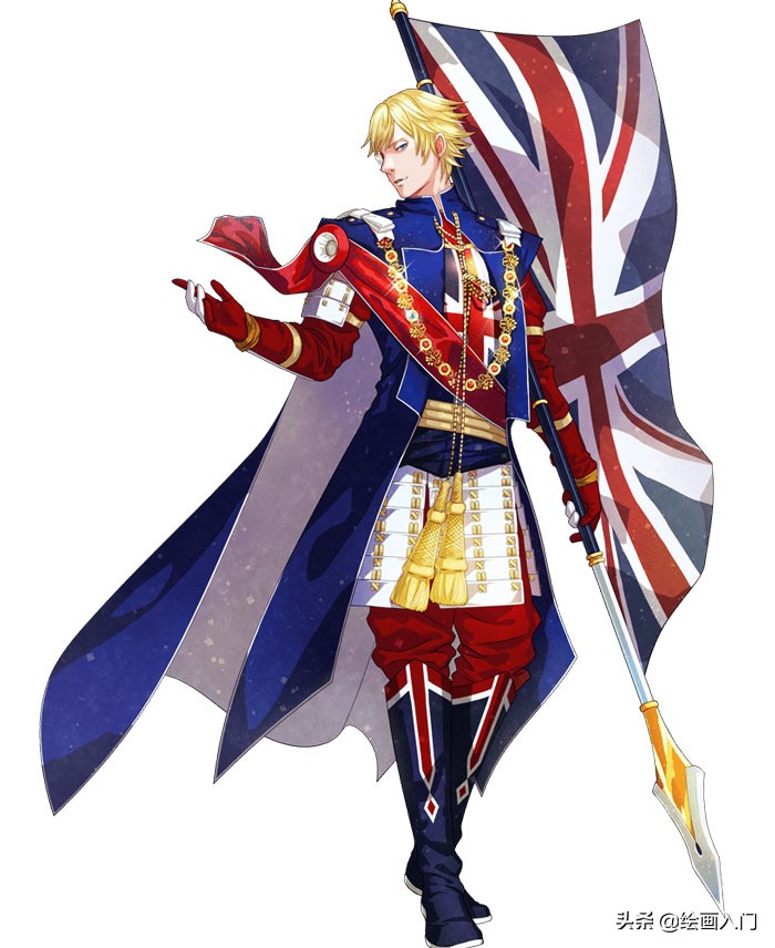 30张炫酷动漫形象，每个形象代表一个国家，你认为怎么样？