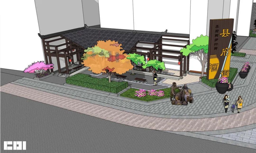 中鼎设计丨九大专项！推进合江门片区建筑景观风貌整治