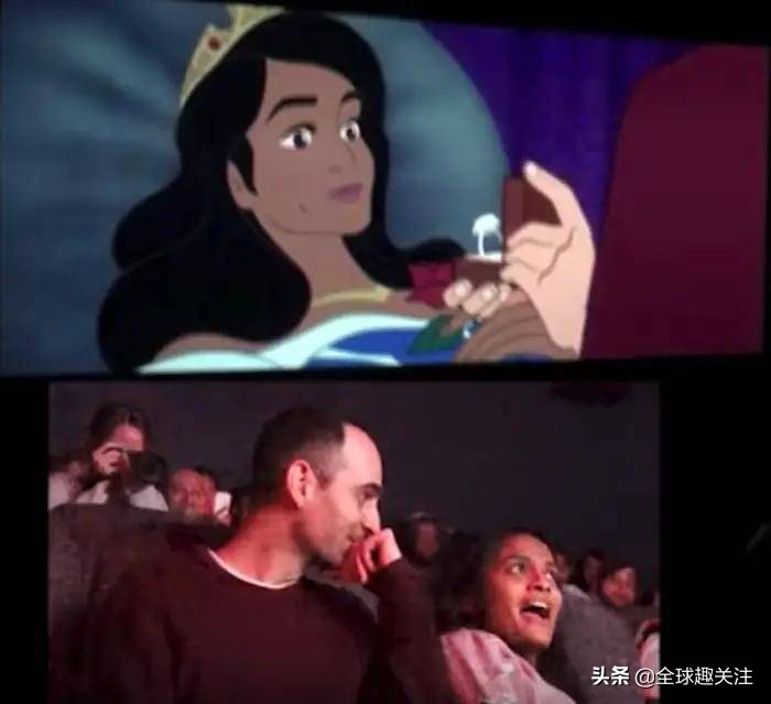 美国小哥为求婚高中初恋爆改迪士尼动画！500万网友甜哭齐送祝福