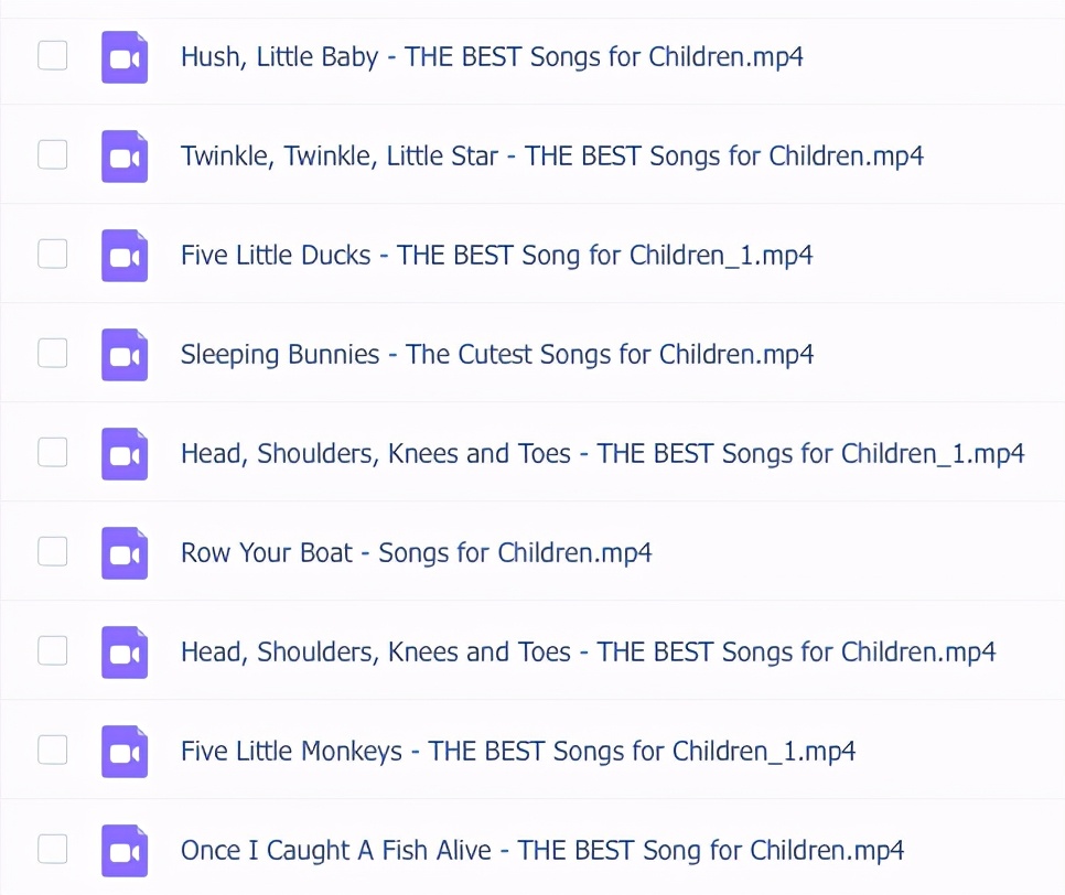 不能错过的7大英语启蒙儿歌,强烈推荐100首英文经典启蒙儿歌