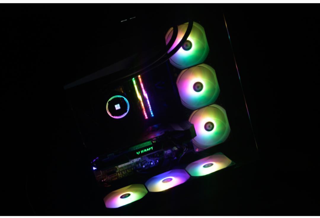 利民360argb一体式水冷效果,利民360argb一体式水冷装机