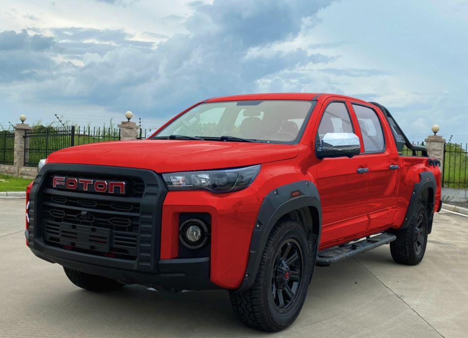 福田最新款皮卡车型,福田大将军皮卡新款自动尊享版