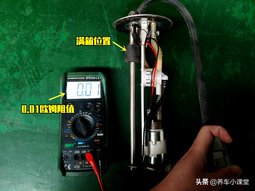 油表不准换了油泵总成会好吗,油表不准重新拆装就准了