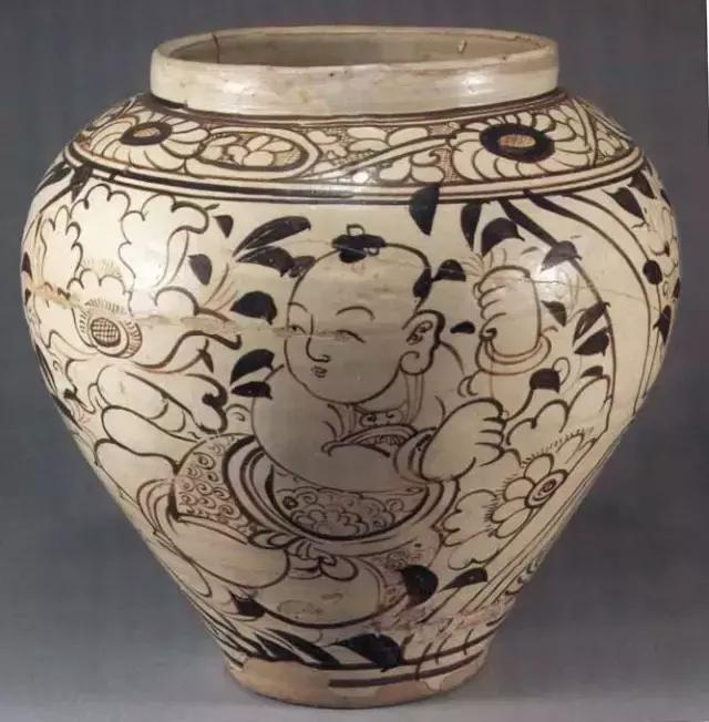 古瓷婴戏图,古瓷器上的婴戏图