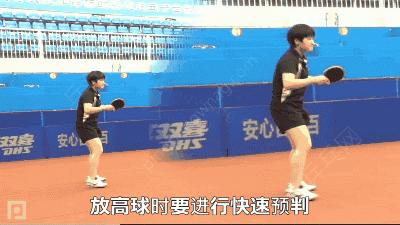 教你几招打高球又稳又狠,发平高球慢动作教学